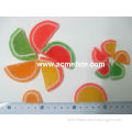 Sugar Coated Fruit Slice Shaped Soft Candy Jelly Gummy Watermelon